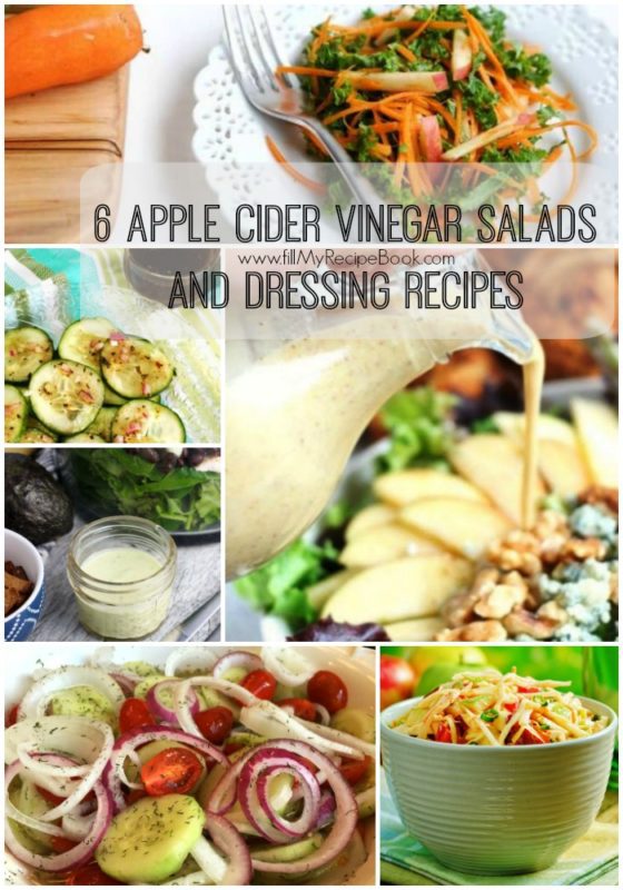 6 Apple Cider Vinegar Salads and Dressing Recipes Fill My Recipe Book