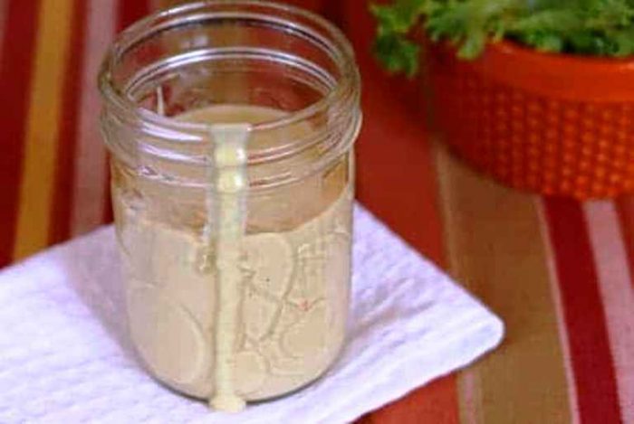 Creamy Maple Dijon Salad Dressing is smooth and rich with a sweet and tangy flavor that livens up any salad. But it’s light and healthy because it’s made with Greek yogurt