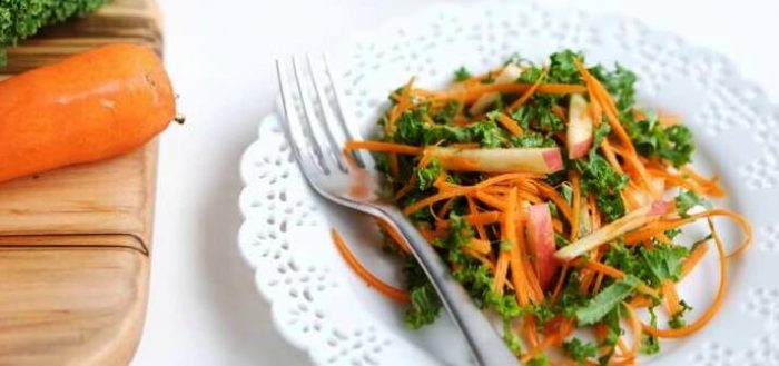 Kale-apple-carrot-salad