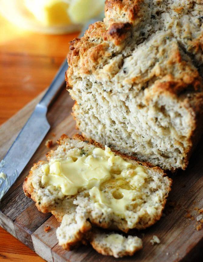 Herbed-beer-bread