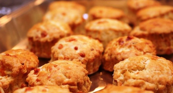 Cheese-garlic-herb-scones