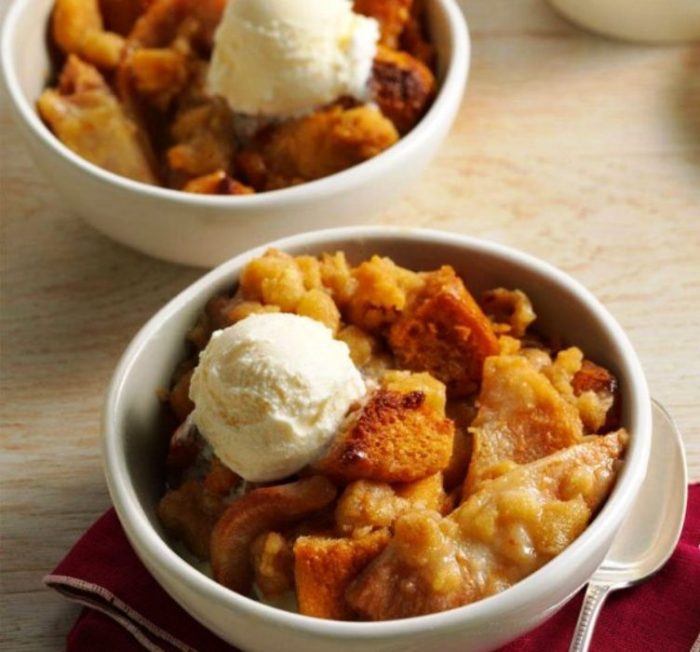 Toffee-pear-crisp-bread-puddingpear-hazelnut-bread-pudding