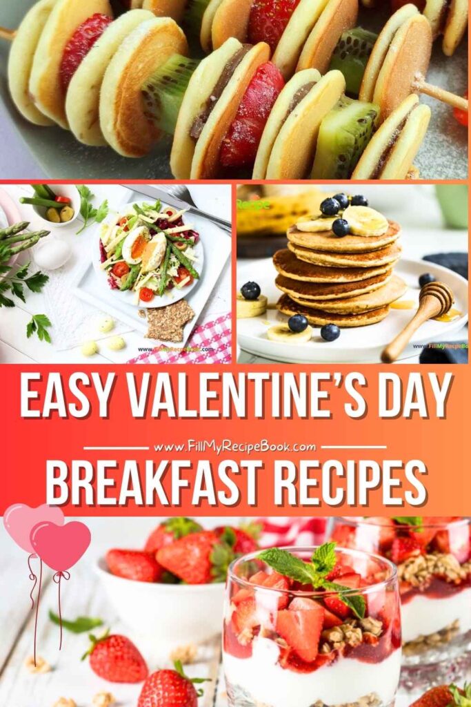 Easy Valentine’s Day breakfast recipes for a special morning. Simple and healthy ideas that are quick to make and fun for kids to help with.