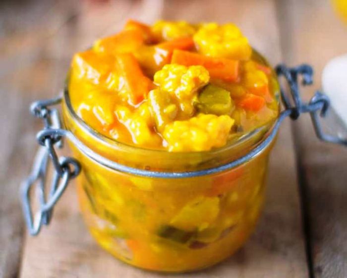 Piccalilli-carrots recipe