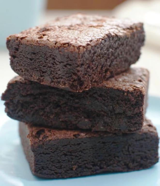 My recipe, made with coconut flour and coconut sugar is the answer to my family’s brownie cravings.  It’s dense, delicious and cake-y.  