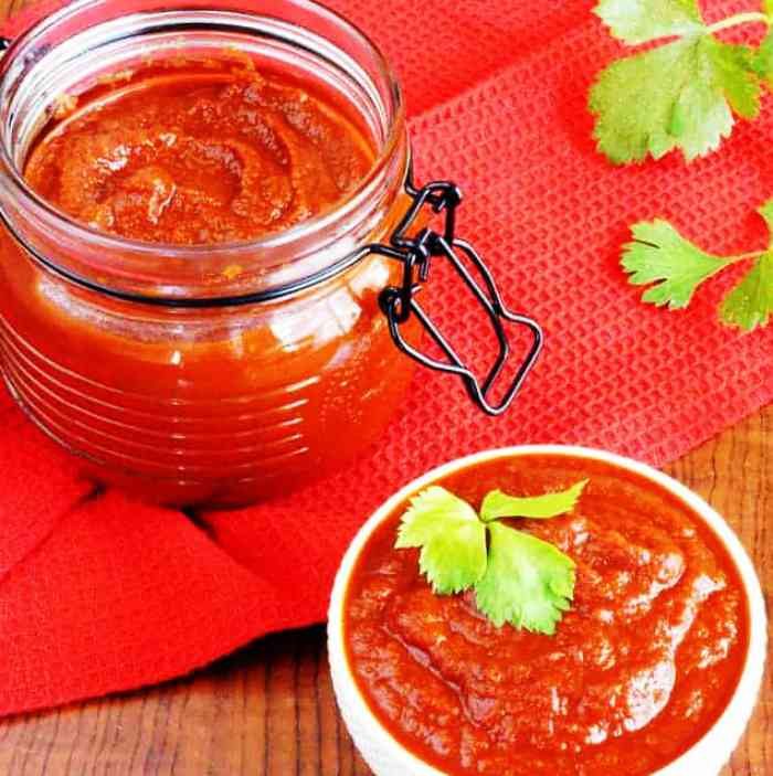 This keto sugar free ketchup is made in minutes with just 3 main ingredients plus spices. It's perfect for burgers, hot dogs, low carb fries, and more!