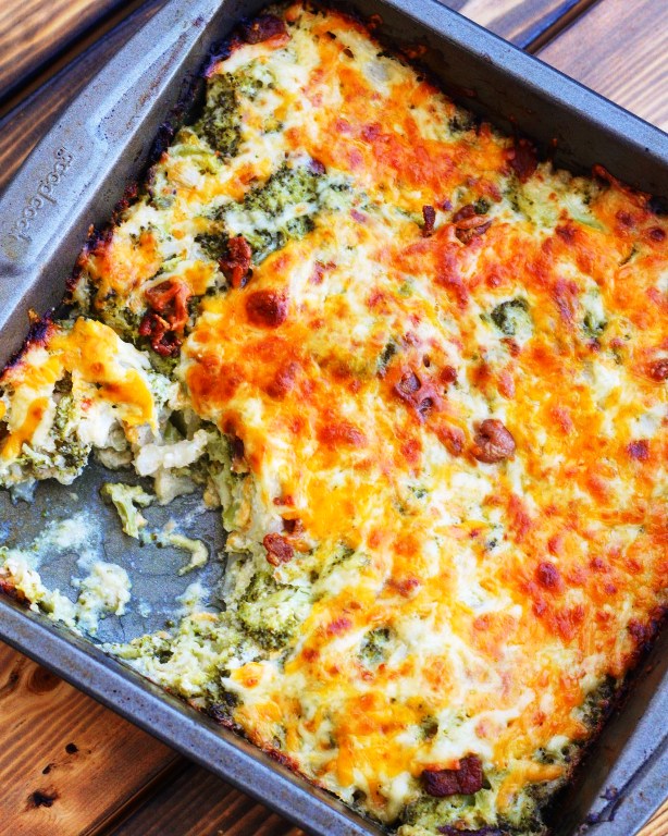 Cauliflower-broccoli-casserole