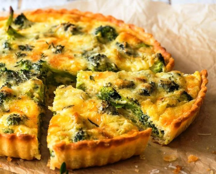 Vegetarian-broccoli-quiche