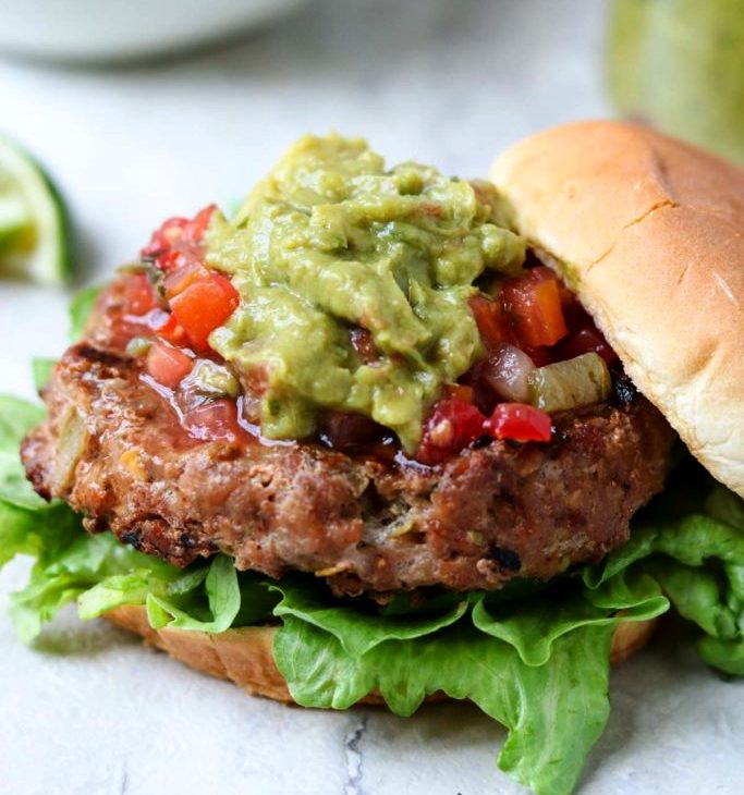 Chili-lime-turkey-burgers