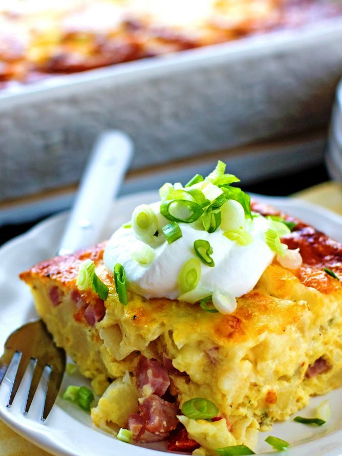 Ham-cheese-hash-brown-brunch-bake