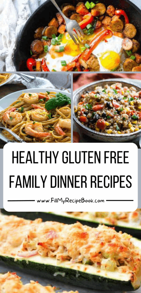 Pick from our Healthy Gluten Free Family Dinner Recipes for a meal. Delicious easy ideas that will suit everyone, a great selection with meat.