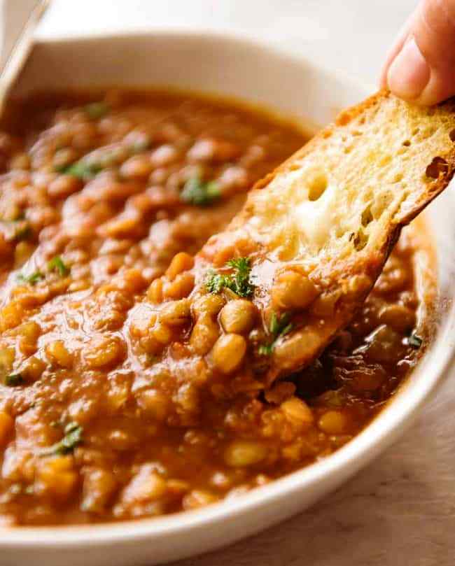 All it takes is a hint of spice flavourings, bay leaves and finishing it off with a touch of lemon to elevate this soup.