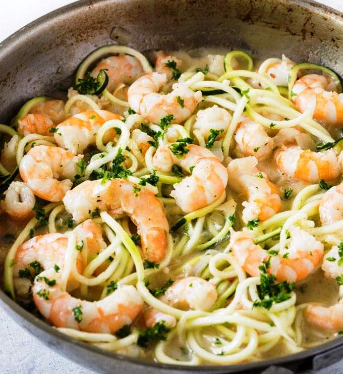 Shrimp-scampi