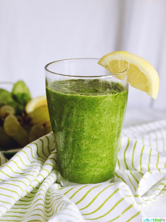 These Super Green Smoothies are both nutritious AND delicious! They are easy to make, and are a healthy way to start the day. Your whole family will love them! 