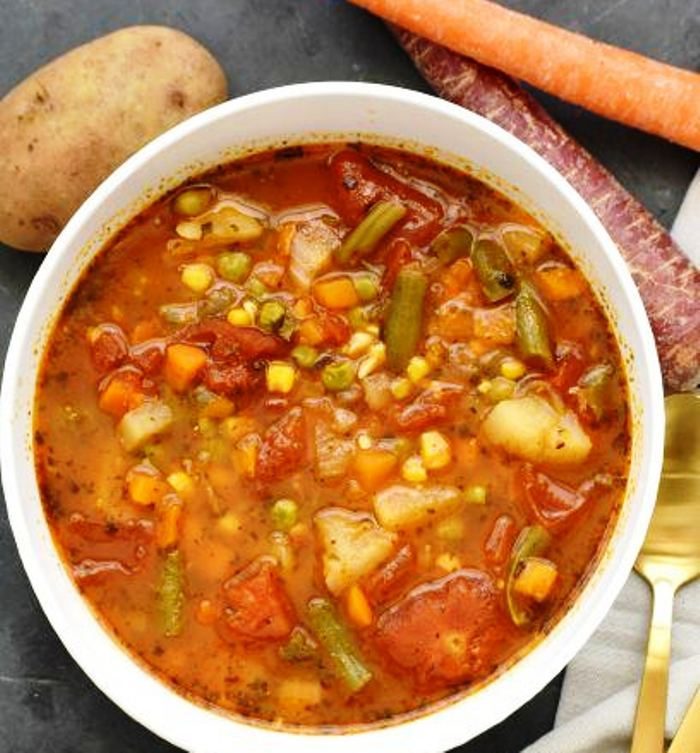 Vegetable-soup-gluten free and vegan