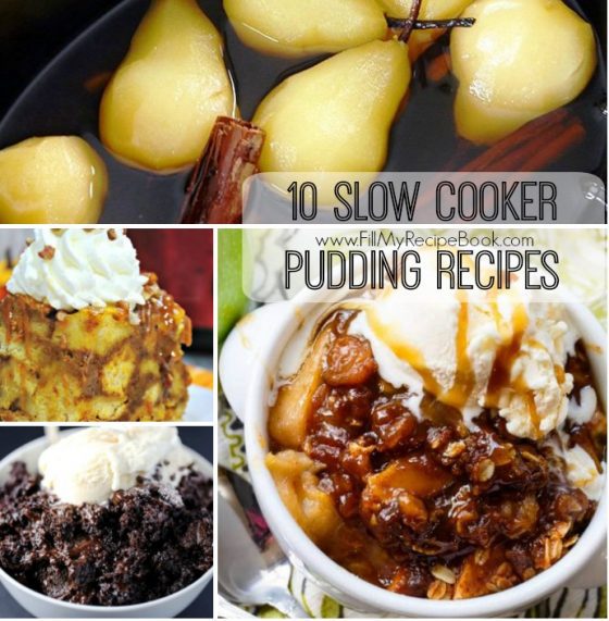 10 Slow Cooker Pudding Recipes Fill My Recipe Book