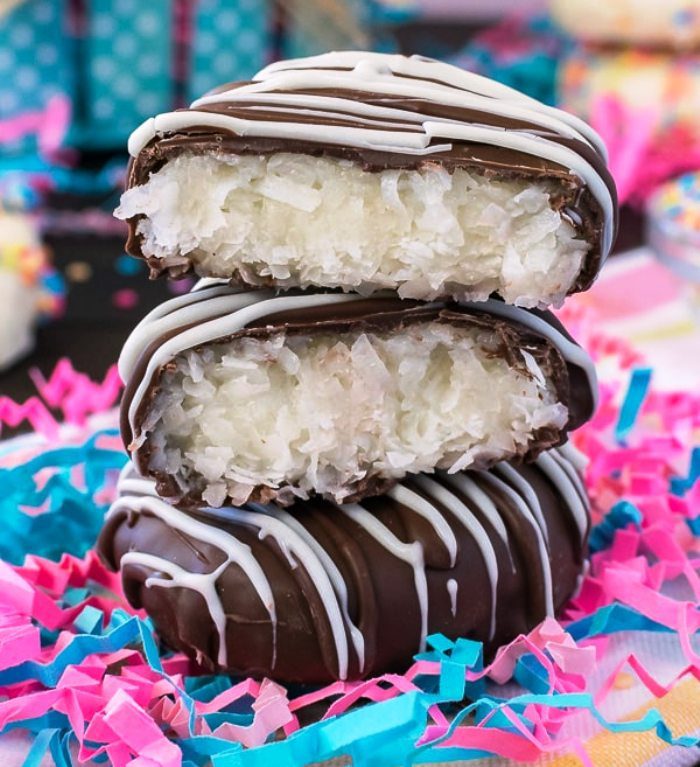 These Coconut Cream Eggs are the perfect solution. They are homemade, no bake, and dipped in chocolate.