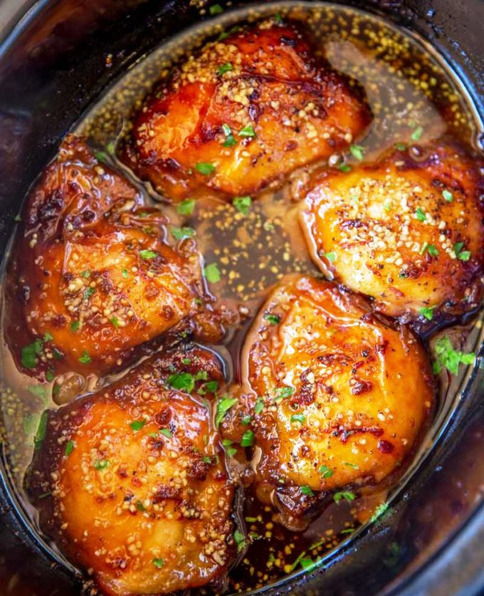 Slow-cooker-brown-sugar-garlic-chicken