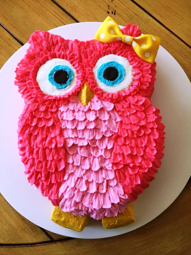 Owl-birthday-cake