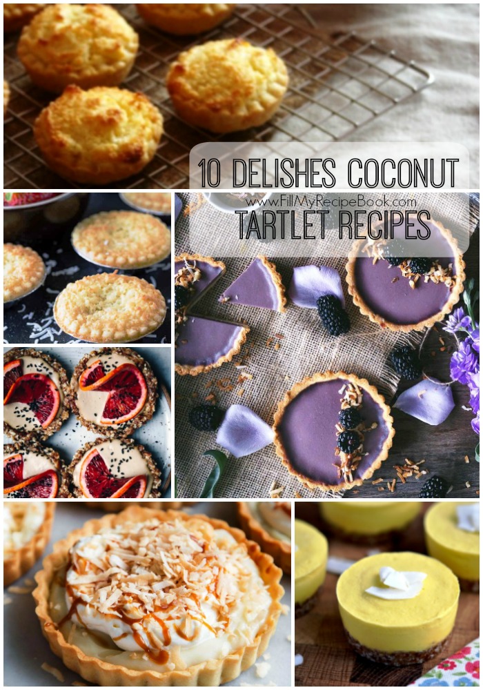 10 Delishes Coconut Tartlet Recipes