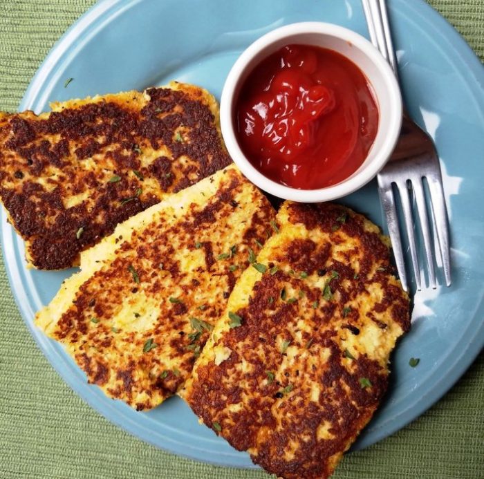 Keto cauliflower hashbrowns