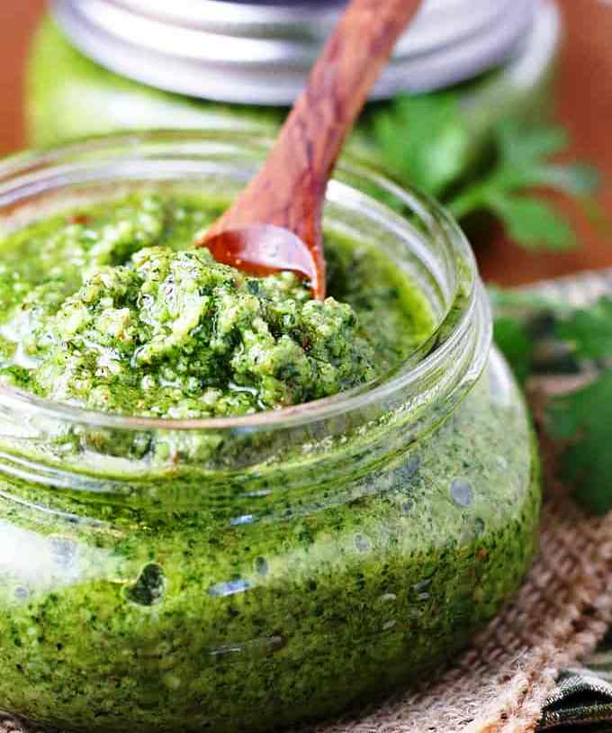 Easy-cilantro-pesto