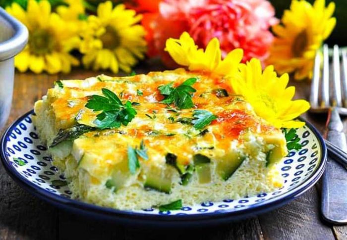 Zucchini-recipes-baked-omelet