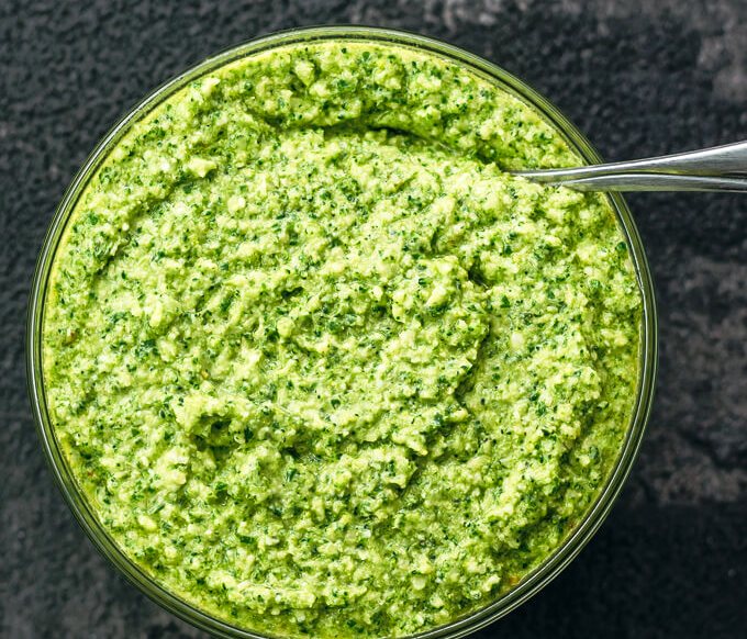 Broccoli-pesto