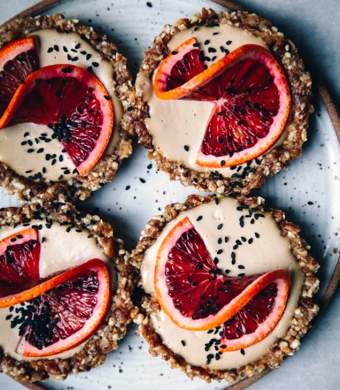 Lemon-coconut-tarts-with-blood-orange