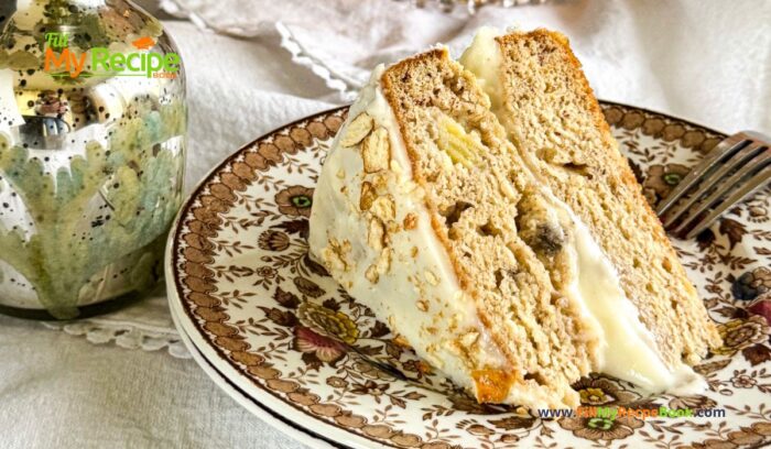 Best Banana Cake with Sour Cream
The Best Banana Cake with Sour Cream recipe idea. Easy homemade oven bake dessert, cake with cream cheese frosting for tea time.