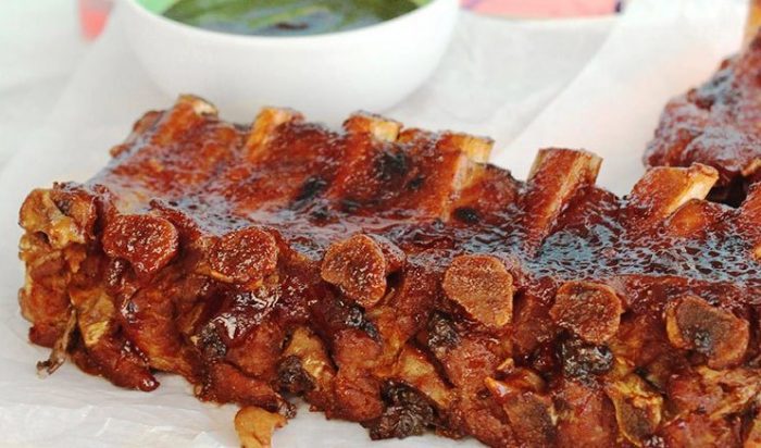 These ribs were fall-off-the-bone delicious in under 40 minutes. Get ready, because the moment your crew tastes these they will become your new summer jam. How are you celebrating the special man in your life this weekend? 