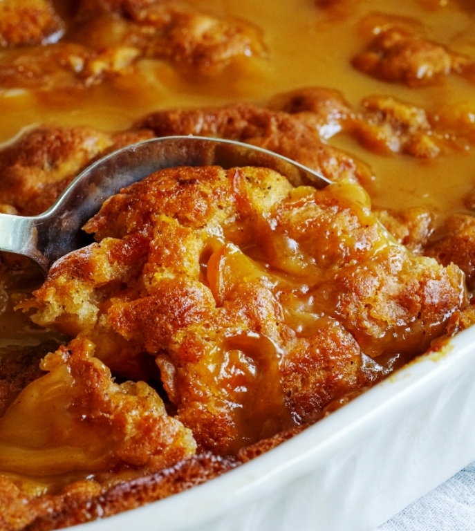 This is a two-part dessert that might seem a little counterintuitive to make, but that hits it out of the ballpark every time.