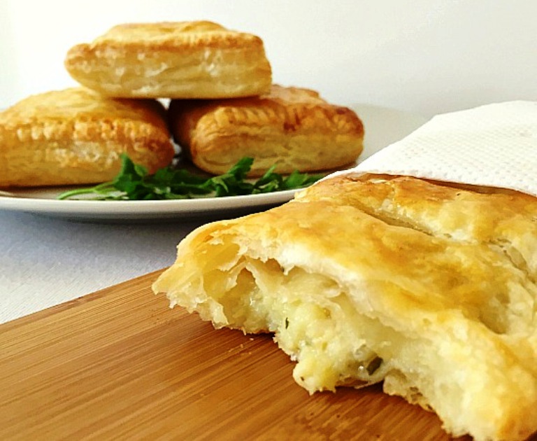 Cheese-onion-and-potato-pasties - Fill My Recipe Book