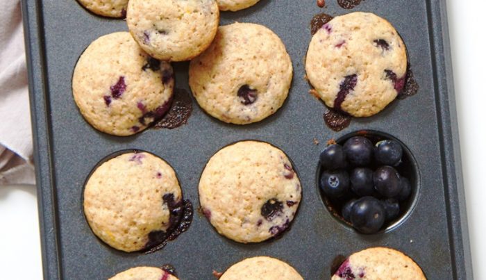 Blueberry-lemon-toddler-muffins
These Healthy Lemon Blueberry Mini Muffins are the perfect breakfast, snack or even a treat for your toddler or big kid! Made with yogurt, whole wheat flour and a natural sweetener.