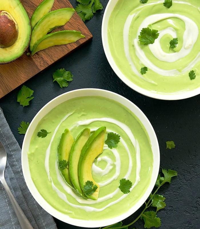 Cream-of-avocado-soup