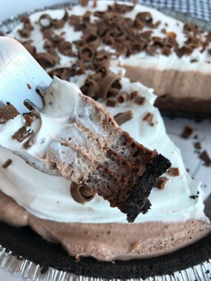 No-bake-triple-layer-chocolate-cream-pie