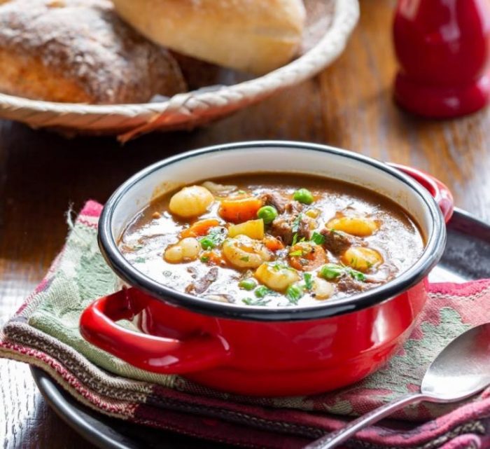 A warming and delicious chunky soup worthy of an entire meal. Serve with crusty bread to sop up all the delicious broth
