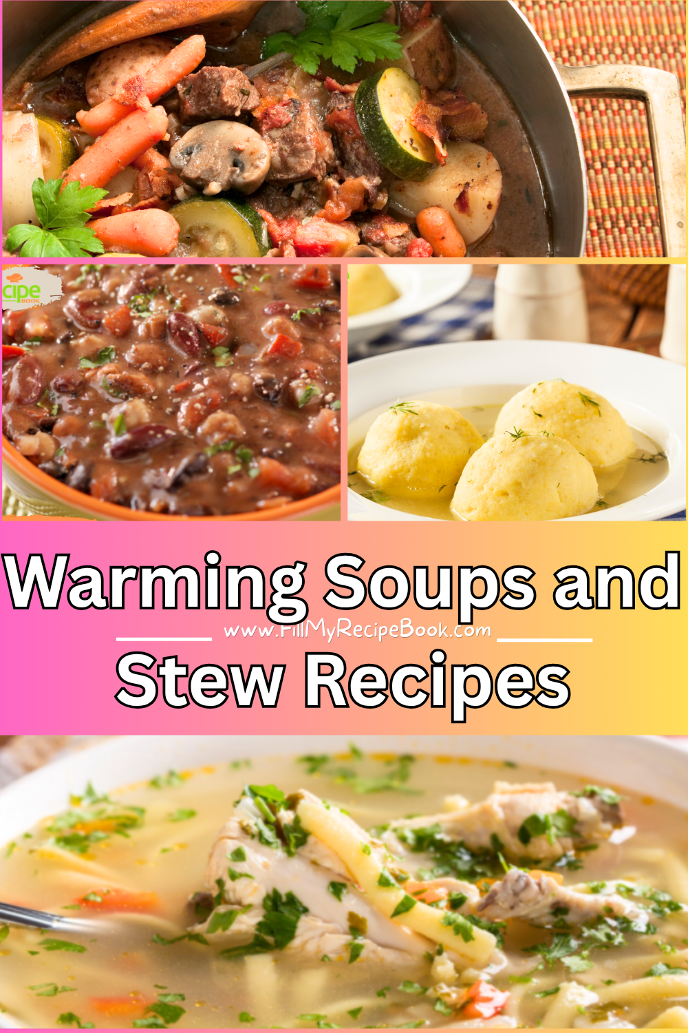 Warm up with these comforting soup and stew recipes, including warming soups, hearty winter stews, and delicious soups and stews for chilly days.