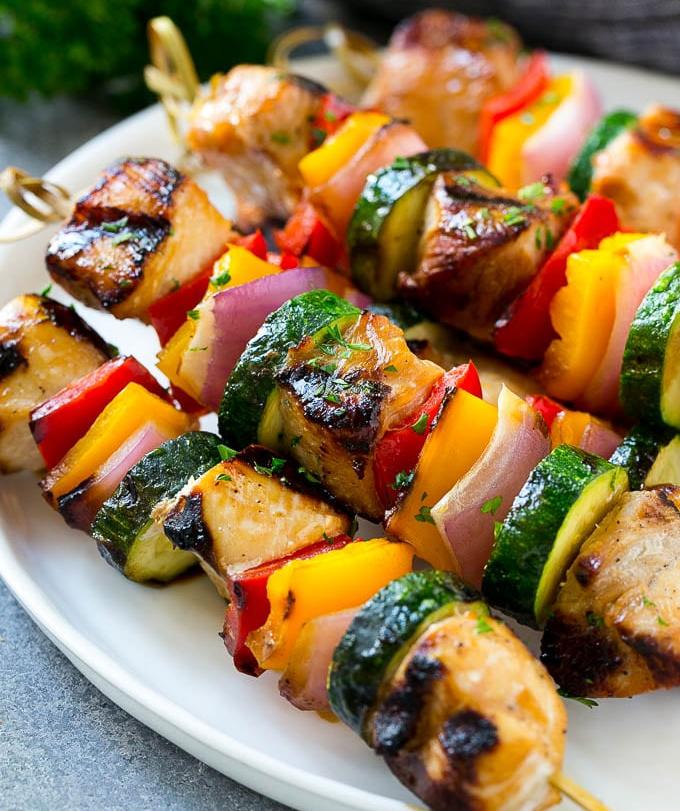 Grilled-chicken-kebabs