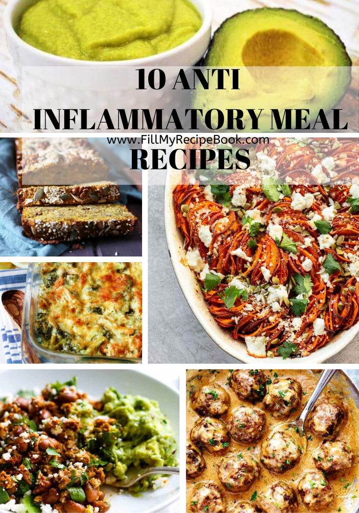 10 Anti Inflammatory Meal Recipes - Fill My Recipe Book