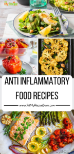 Anti Inflammatory Food Recipes Ideas. A healthy diet with ingredients that reduce pain and inflammatory conditions helps fight diseases.