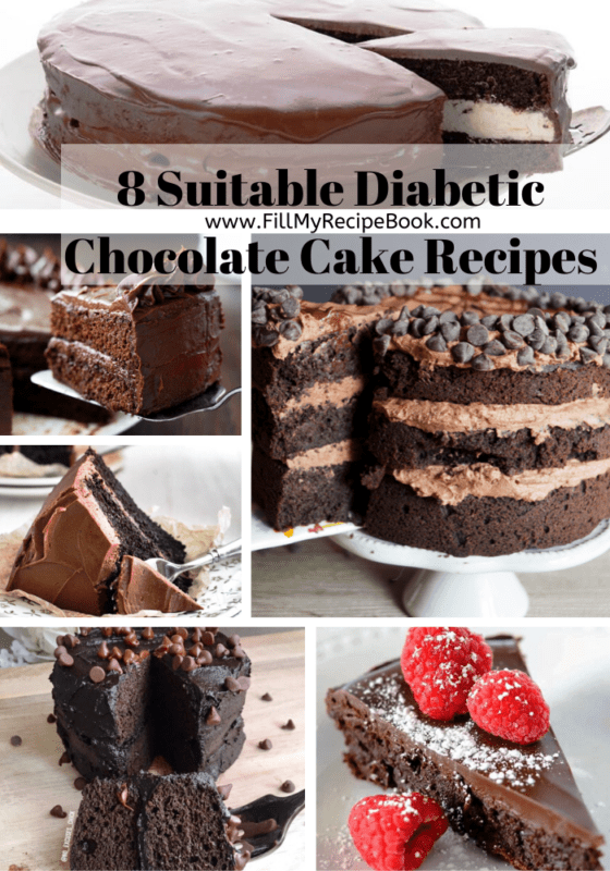 8 Suitable Diabetic Chocolate Cake Recipes Fill My Recipe Book