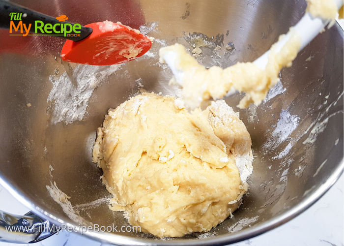 dough process for cream cheese kolache