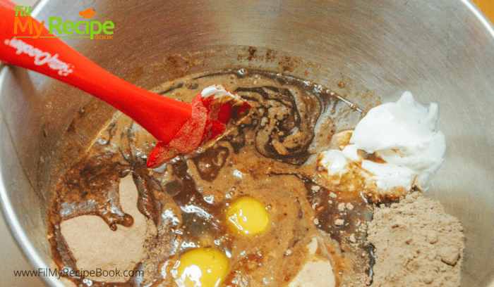 mixture for chocolate cup cakes