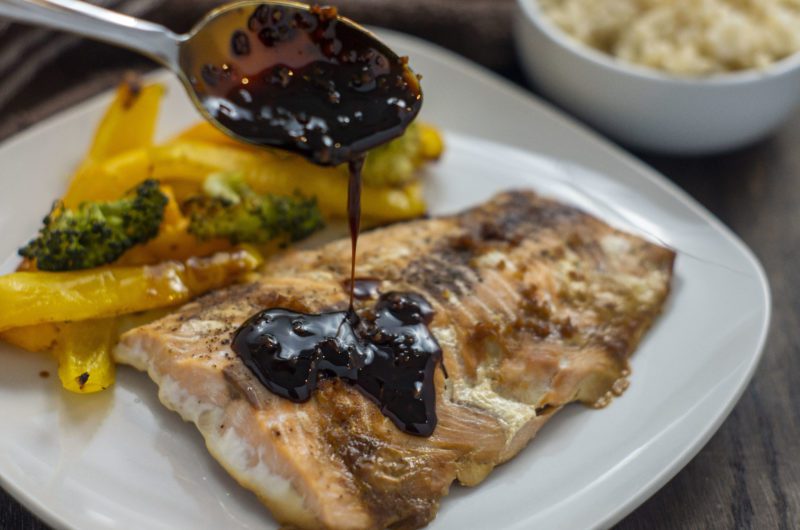 Best Molasses Glazed Oven Baked Salmon