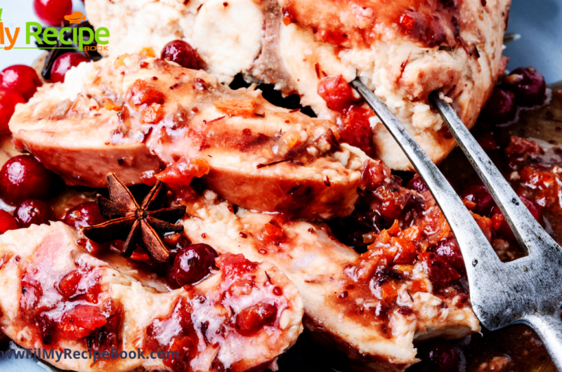 Apple & Cranberry Stuffed Chicken Breasts