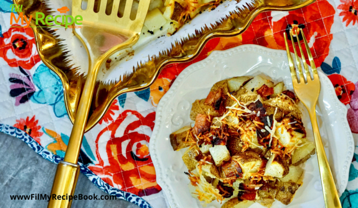 Baked Bacon and Parmesan Potato