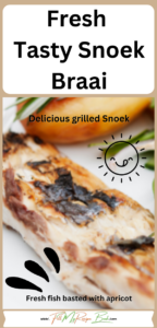 Fresh Tasty Snoek Braai recipe. Easy barbecue grill with fresh fish fillets basted with apricot sauce is the best South African meal idea.