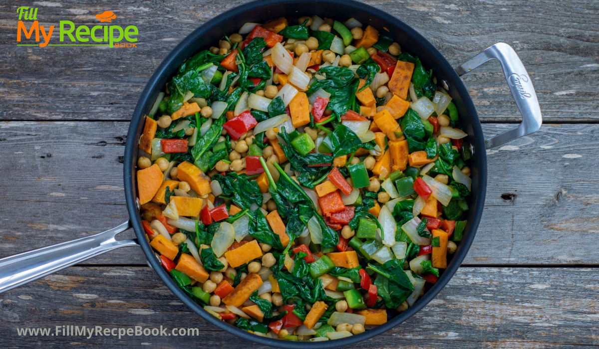 Healthy Breakfast Sweet Potato Hash - Fill My Recipe Book