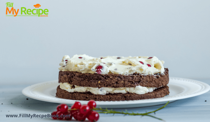 gluten free chocolate cake and icing of a tuxedo cake